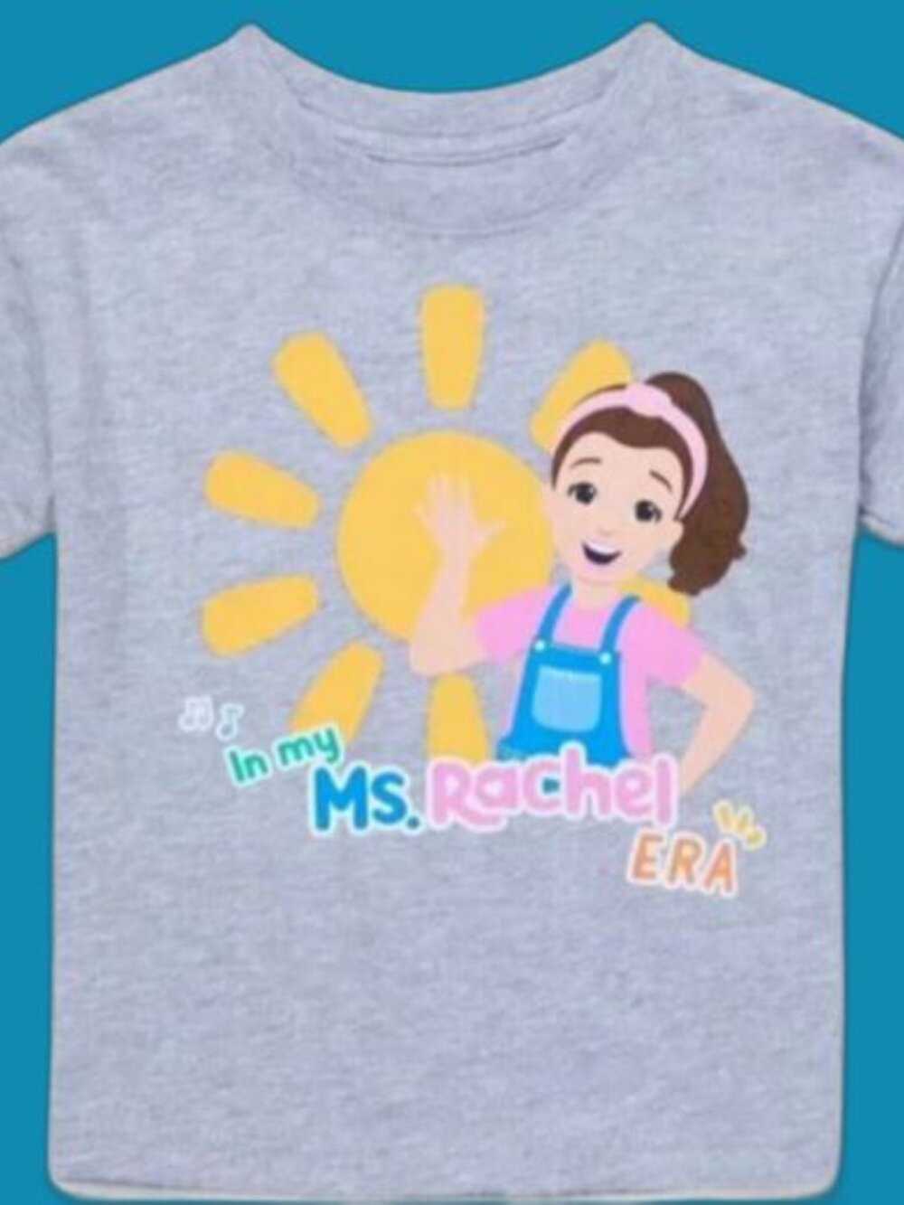 Ms. Rachel TODDLER GIRLS Sun Shirt SIZE 5T NEW